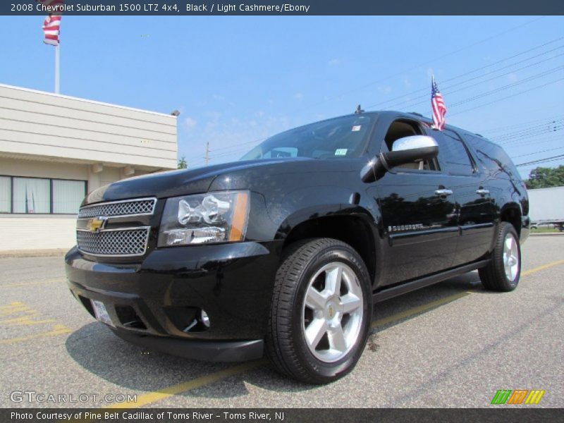 Black / Light Cashmere/Ebony 2008 Chevrolet Suburban 1500 LTZ 4x4