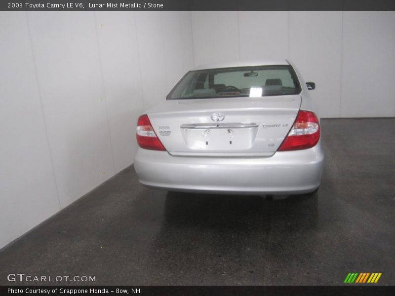 Lunar Mist Metallic / Stone 2003 Toyota Camry LE V6