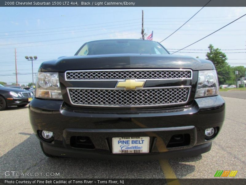 Black / Light Cashmere/Ebony 2008 Chevrolet Suburban 1500 LTZ 4x4