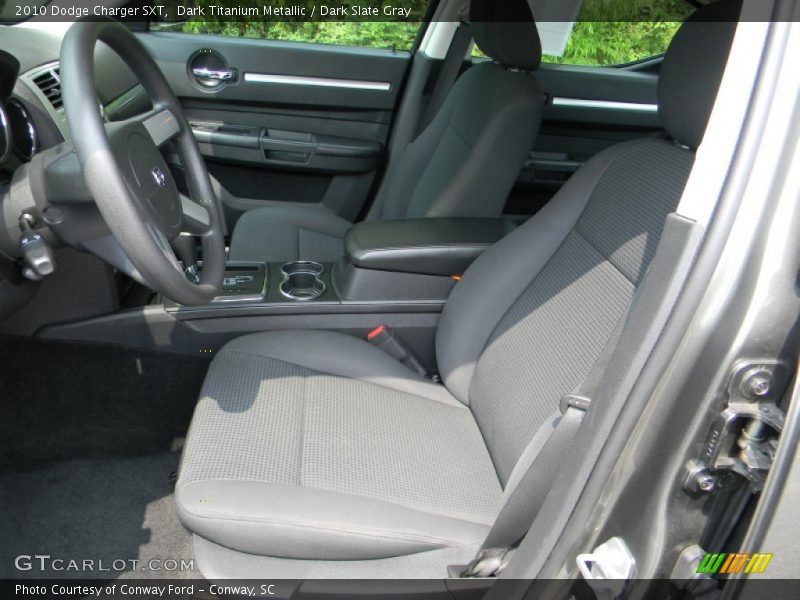 Dark Titanium Metallic / Dark Slate Gray 2010 Dodge Charger SXT