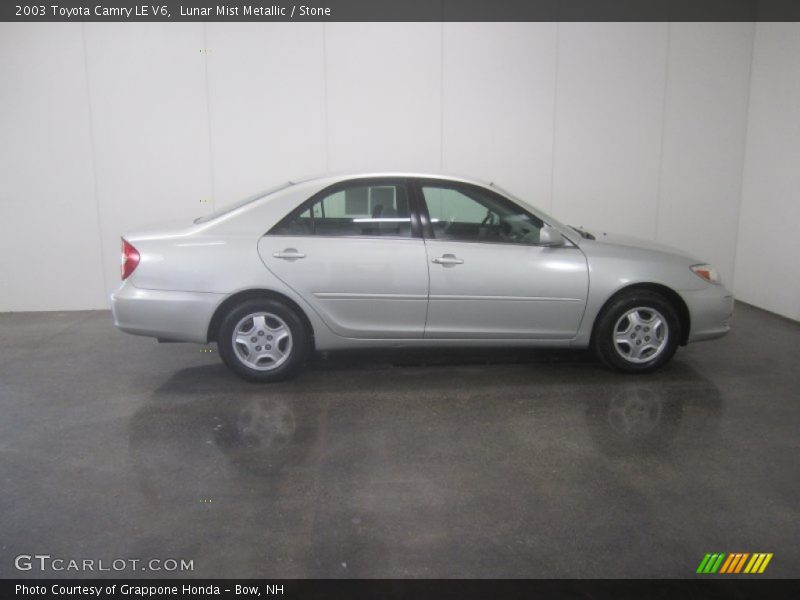 Lunar Mist Metallic / Stone 2003 Toyota Camry LE V6