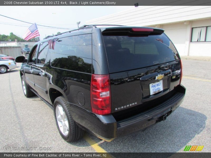 Black / Light Cashmere/Ebony 2008 Chevrolet Suburban 1500 LTZ 4x4
