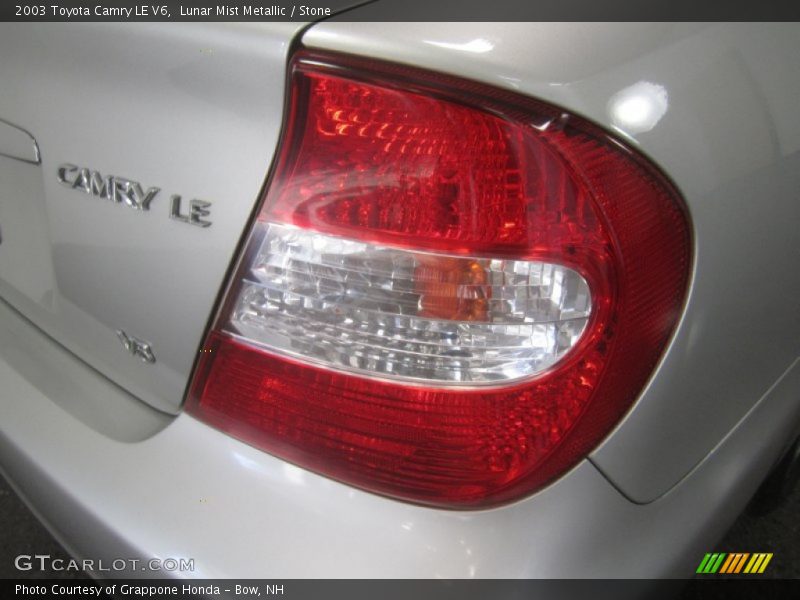Lunar Mist Metallic / Stone 2003 Toyota Camry LE V6