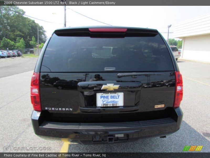 Black / Light Cashmere/Ebony 2008 Chevrolet Suburban 1500 LTZ 4x4