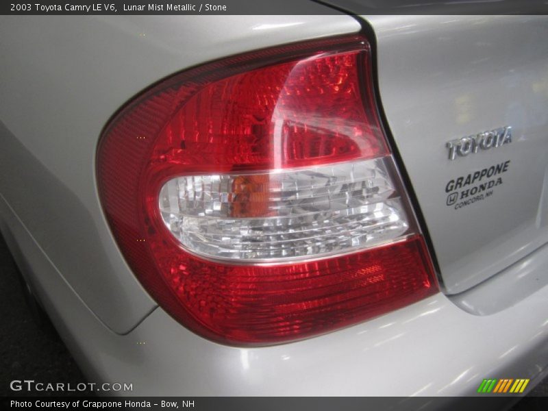 Lunar Mist Metallic / Stone 2003 Toyota Camry LE V6