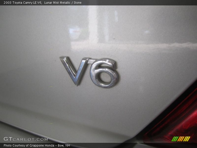  2003 Camry LE V6 Logo