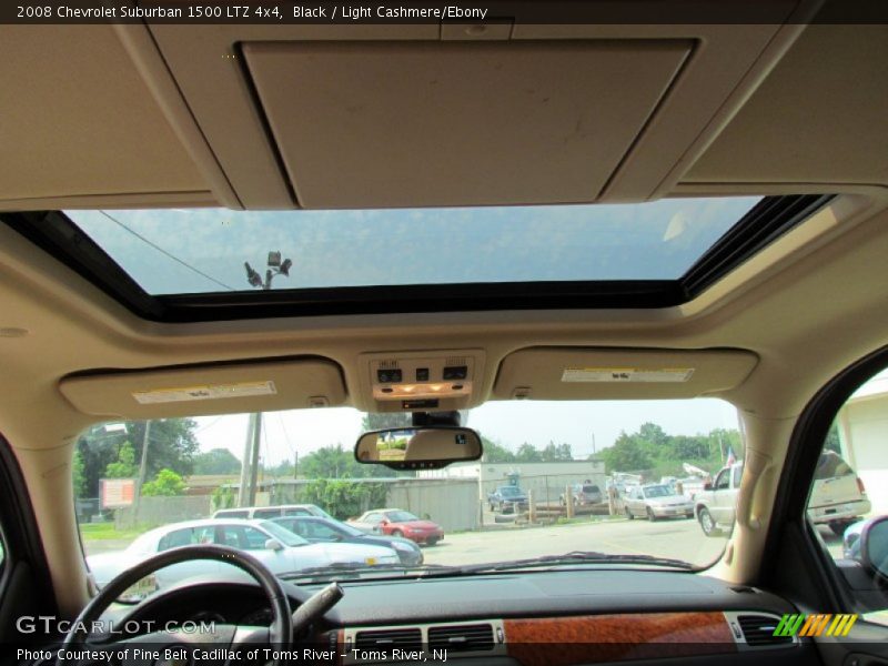 Black / Light Cashmere/Ebony 2008 Chevrolet Suburban 1500 LTZ 4x4