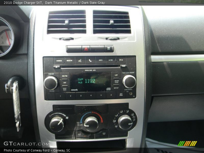 Dark Titanium Metallic / Dark Slate Gray 2010 Dodge Charger SXT
