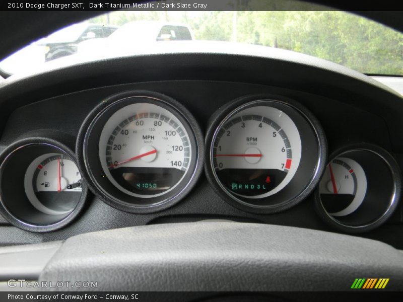 Dark Titanium Metallic / Dark Slate Gray 2010 Dodge Charger SXT