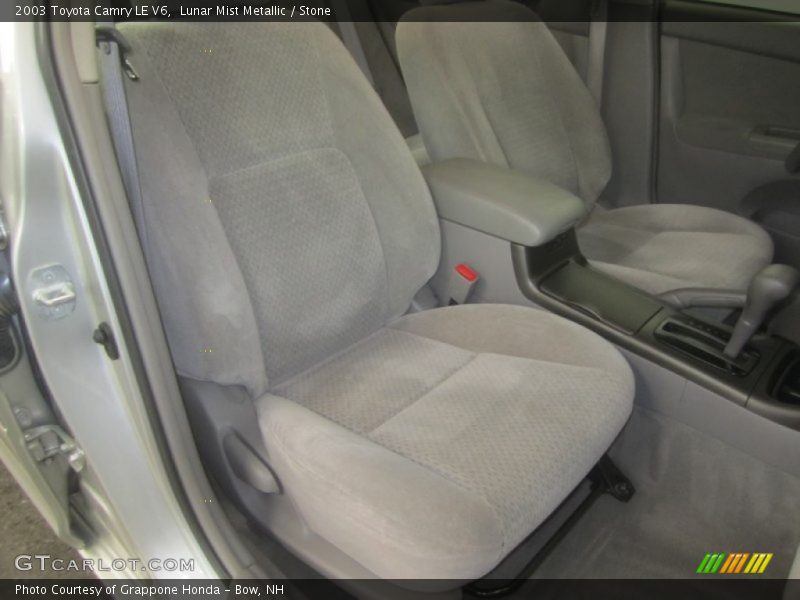 Lunar Mist Metallic / Stone 2003 Toyota Camry LE V6