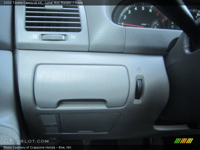 Lunar Mist Metallic / Stone 2003 Toyota Camry LE V6