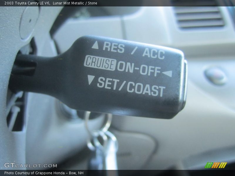 Lunar Mist Metallic / Stone 2003 Toyota Camry LE V6
