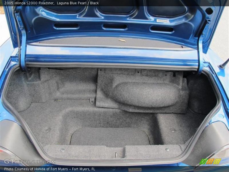 Laguna Blue Pearl / Black 2005 Honda S2000 Roadster