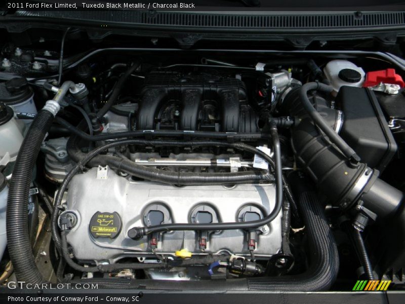  2011 Flex Limited Engine - 3.5 Liter DOHC 24-Valve VVT Duratec 35 V6