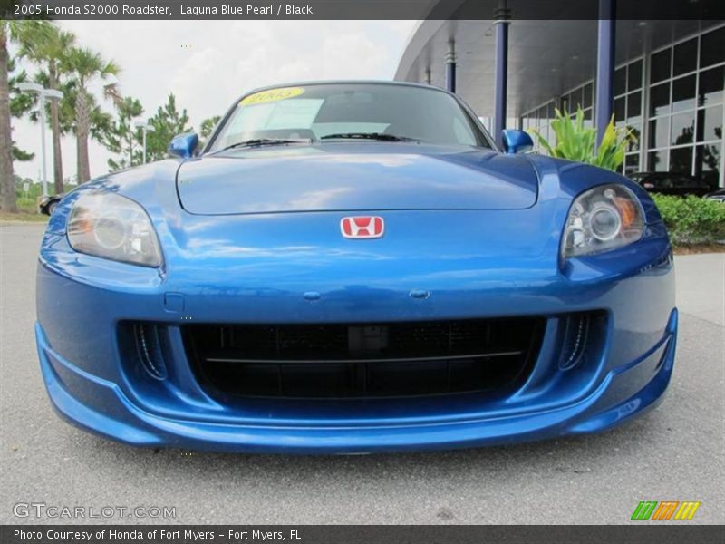 Laguna Blue Pearl / Black 2005 Honda S2000 Roadster