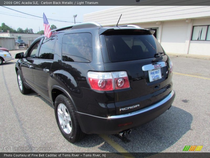 Carbon Black Metallic / Light Titanium 2009 GMC Acadia SLE