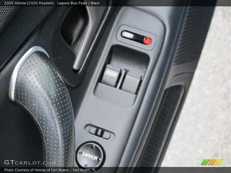 Laguna Blue Pearl / Black 2005 Honda S2000 Roadster
