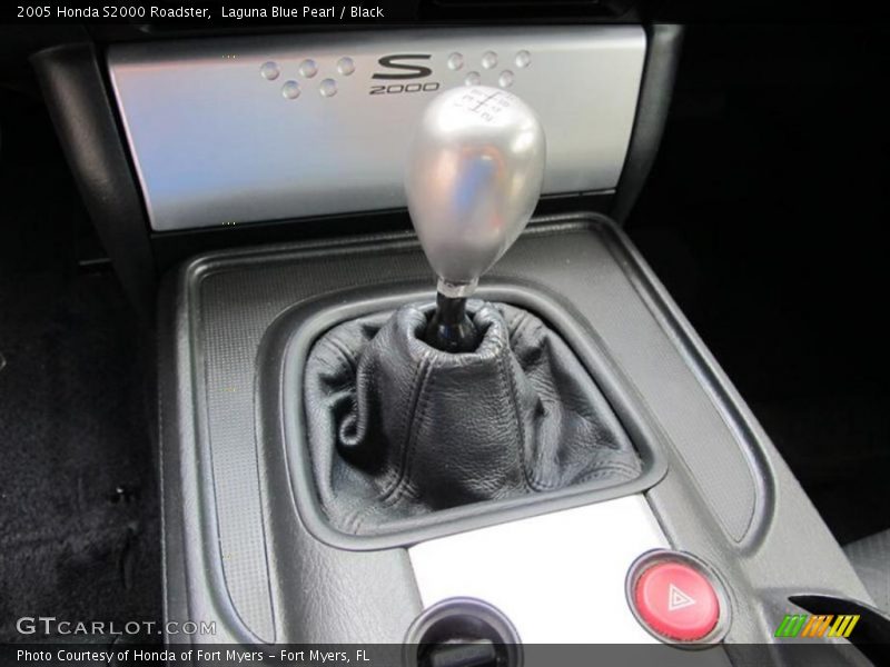 Laguna Blue Pearl / Black 2005 Honda S2000 Roadster