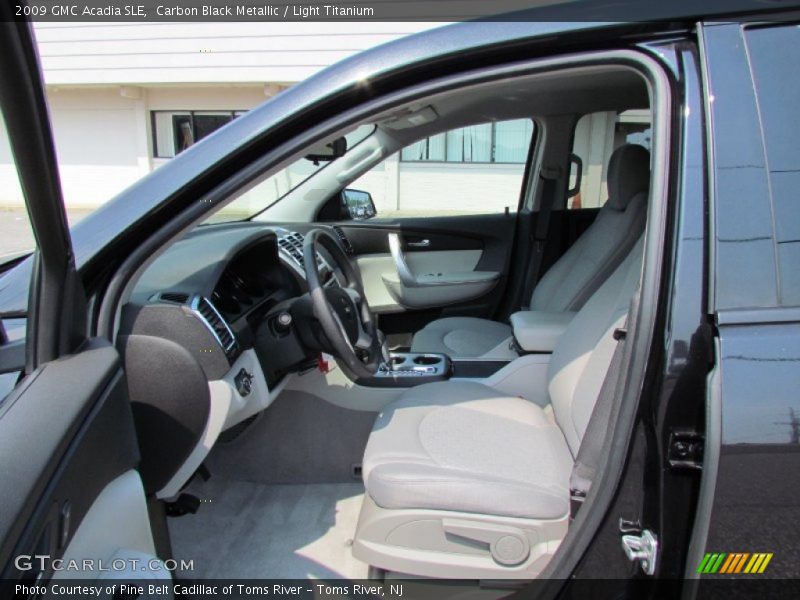  2009 Acadia SLE Light Titanium Interior