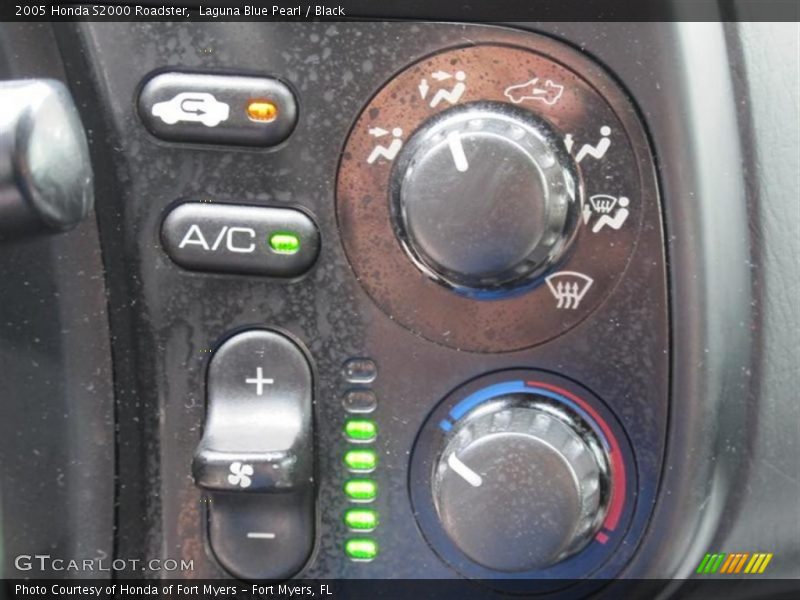 Laguna Blue Pearl / Black 2005 Honda S2000 Roadster