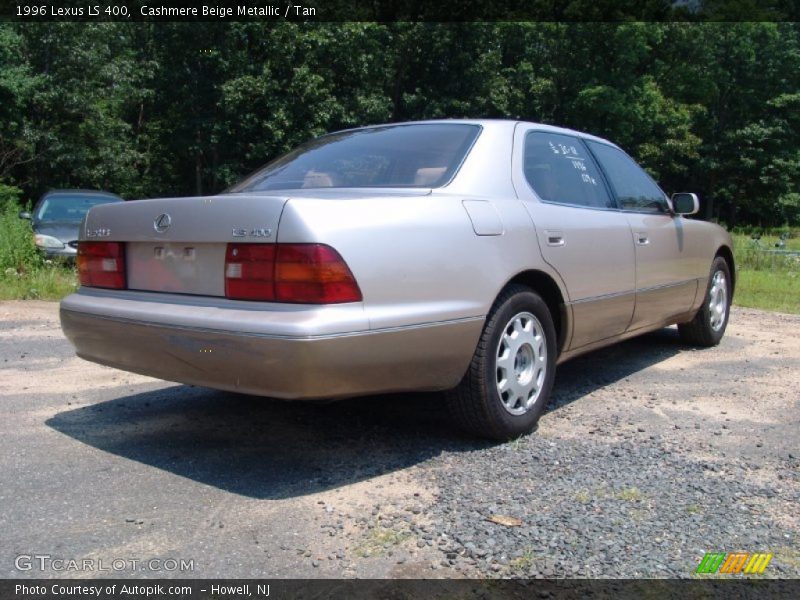 Cashmere Beige Metallic / Tan 1996 Lexus LS 400
