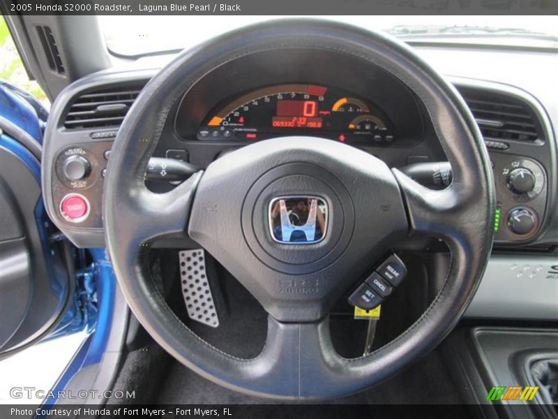 Laguna Blue Pearl / Black 2005 Honda S2000 Roadster