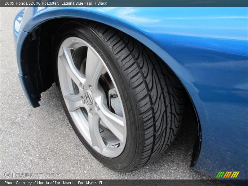 Laguna Blue Pearl / Black 2005 Honda S2000 Roadster