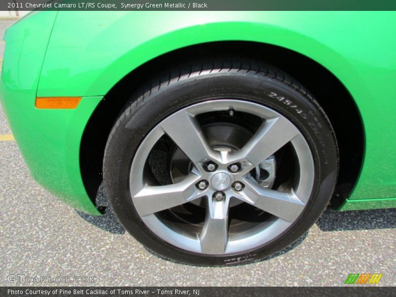 Synergy Green Metallic / Black 2011 Chevrolet Camaro LT/RS Coupe