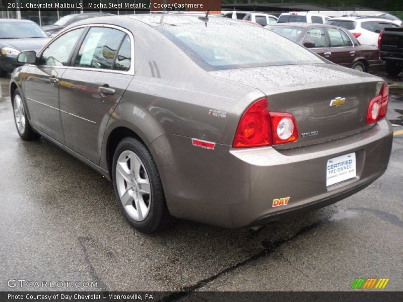 Mocha Steel Metallic / Cocoa/Cashmere 2011 Chevrolet Malibu LS