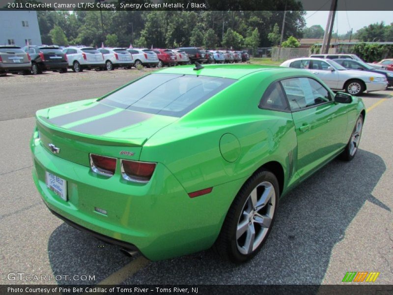 Synergy Green Metallic / Black 2011 Chevrolet Camaro LT/RS Coupe