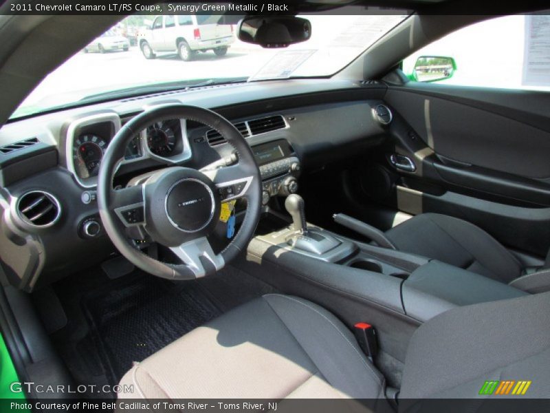 Synergy Green Metallic / Black 2011 Chevrolet Camaro LT/RS Coupe