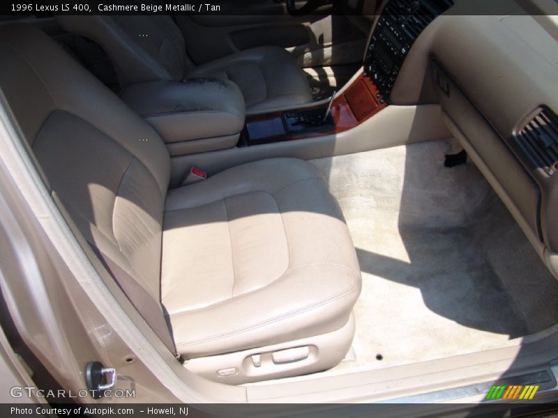 Cashmere Beige Metallic / Tan 1996 Lexus LS 400