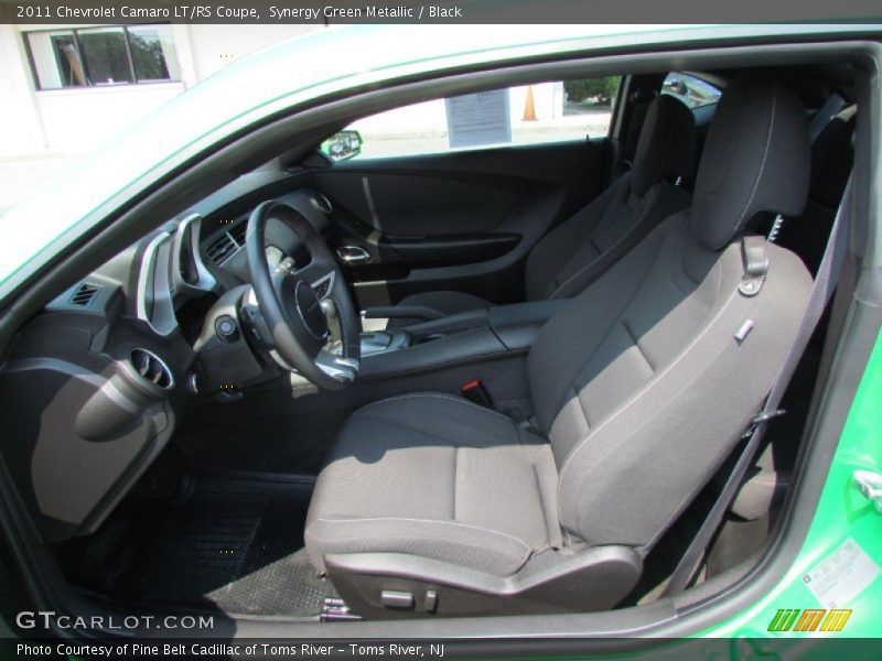 Synergy Green Metallic / Black 2011 Chevrolet Camaro LT/RS Coupe