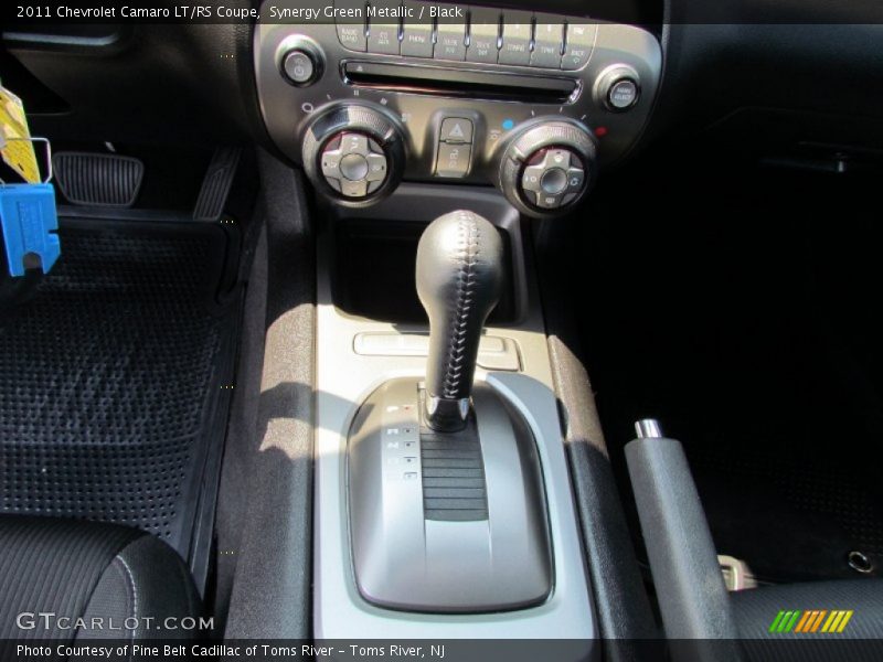 Synergy Green Metallic / Black 2011 Chevrolet Camaro LT/RS Coupe