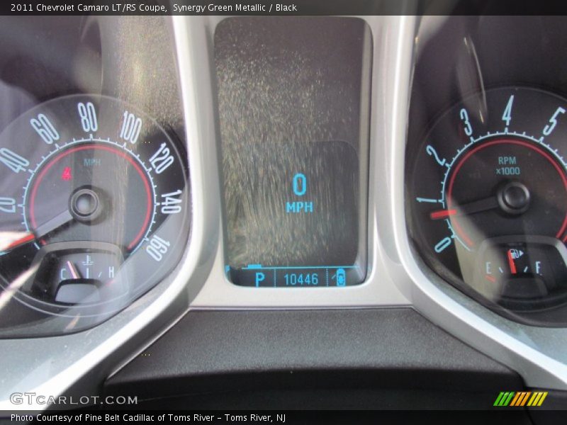 Synergy Green Metallic / Black 2011 Chevrolet Camaro LT/RS Coupe