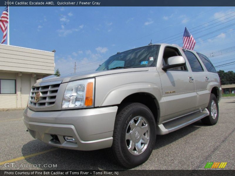 Quicksilver / Pewter Gray 2004 Cadillac Escalade AWD