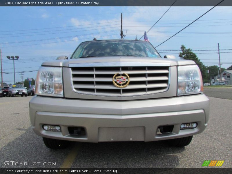 Quicksilver / Pewter Gray 2004 Cadillac Escalade AWD