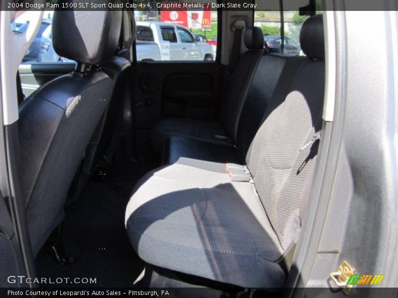 Graphite Metallic / Dark Slate Gray 2004 Dodge Ram 1500 SLT Sport Quad Cab 4x4