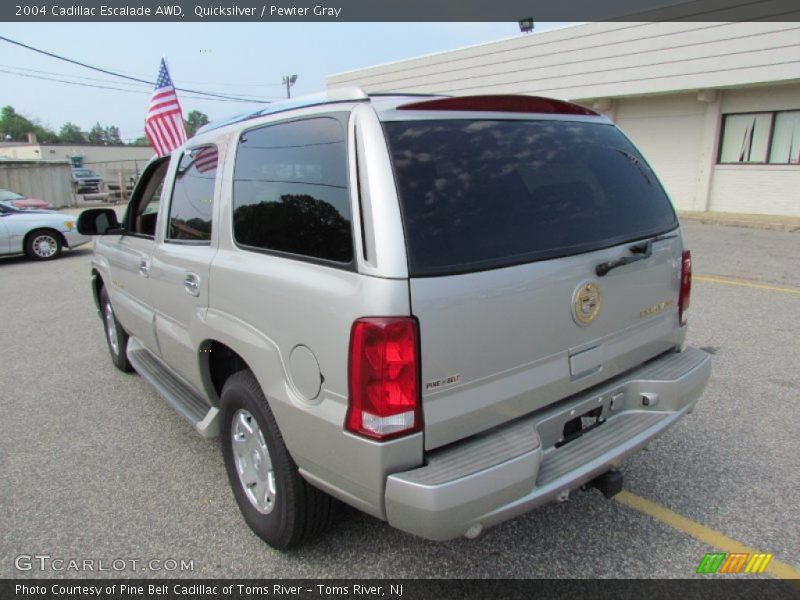 Quicksilver / Pewter Gray 2004 Cadillac Escalade AWD