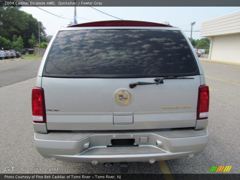 Quicksilver / Pewter Gray 2004 Cadillac Escalade AWD