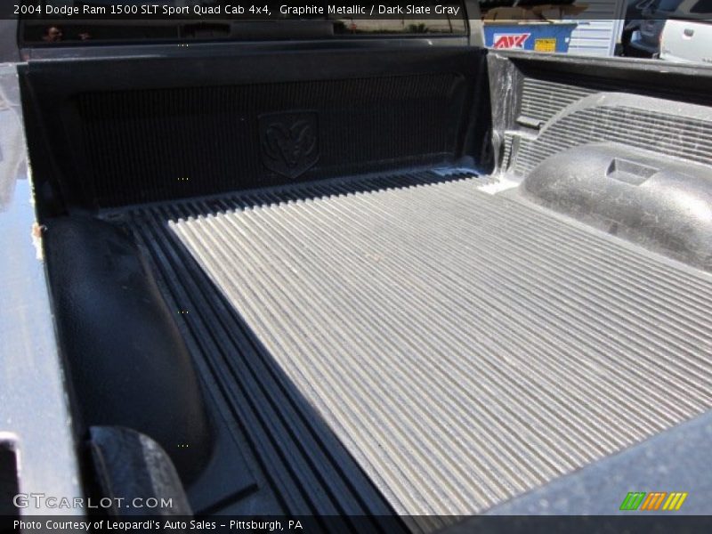 Graphite Metallic / Dark Slate Gray 2004 Dodge Ram 1500 SLT Sport Quad Cab 4x4