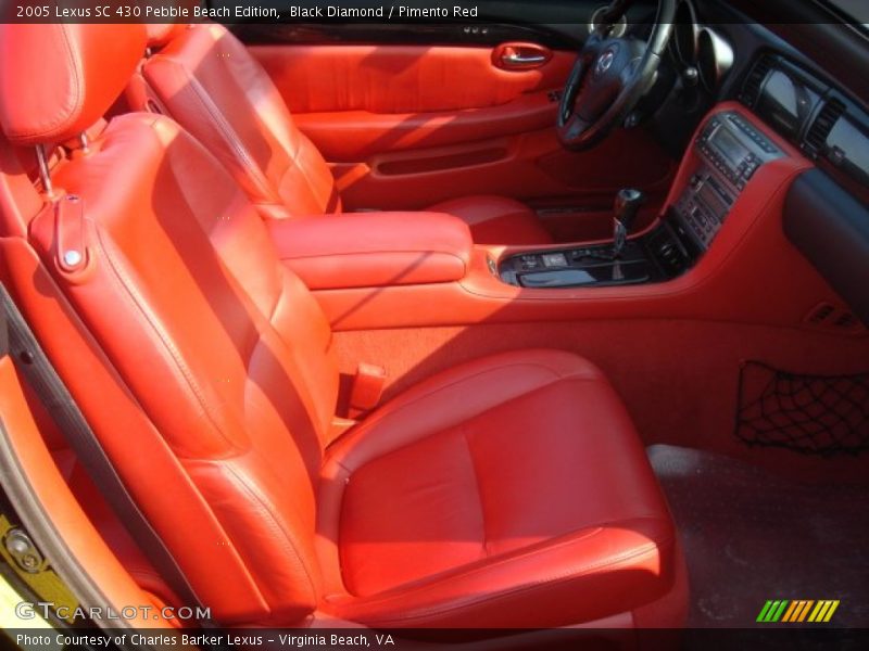  2005 SC 430 Pebble Beach Edition Pimento Red Interior