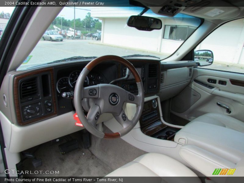 Quicksilver / Pewter Gray 2004 Cadillac Escalade AWD