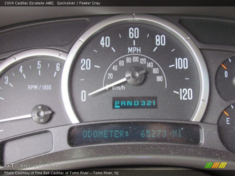 Quicksilver / Pewter Gray 2004 Cadillac Escalade AWD