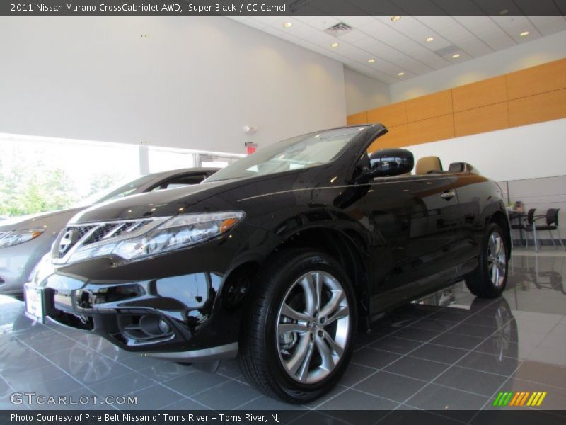 Super Black / CC Camel 2011 Nissan Murano CrossCabriolet AWD