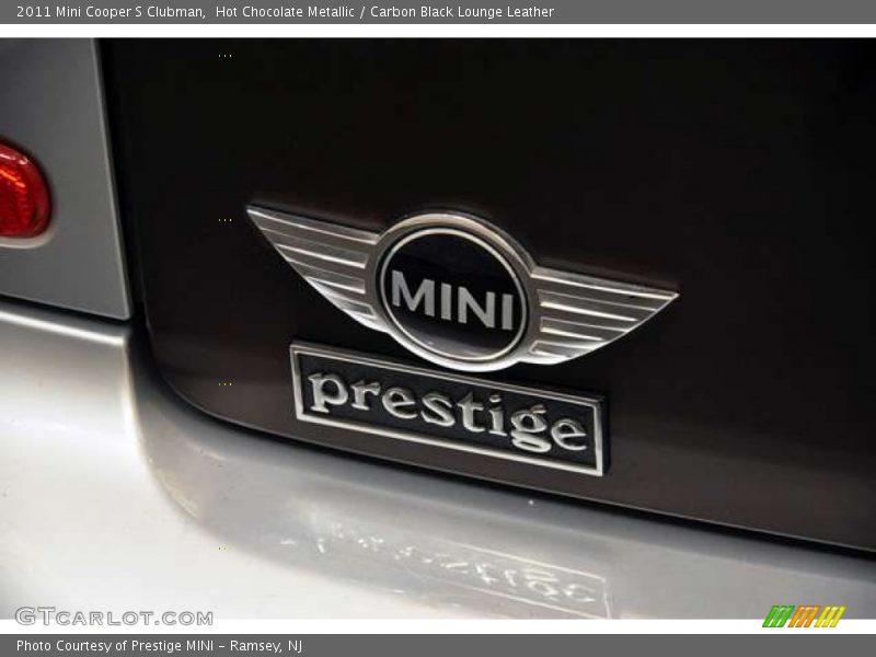 Hot Chocolate Metallic / Carbon Black Lounge Leather 2011 Mini Cooper S Clubman