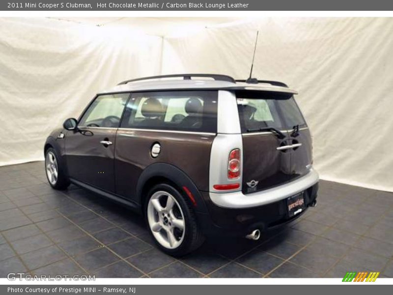 Hot Chocolate Metallic / Carbon Black Lounge Leather 2011 Mini Cooper S Clubman