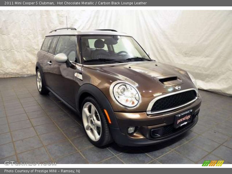 Hot Chocolate Metallic / Carbon Black Lounge Leather 2011 Mini Cooper S Clubman