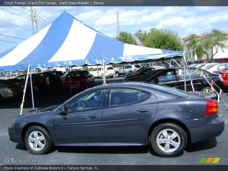 Dark Slate Metallic / Ebony 2008 Pontiac Grand Prix Sedan