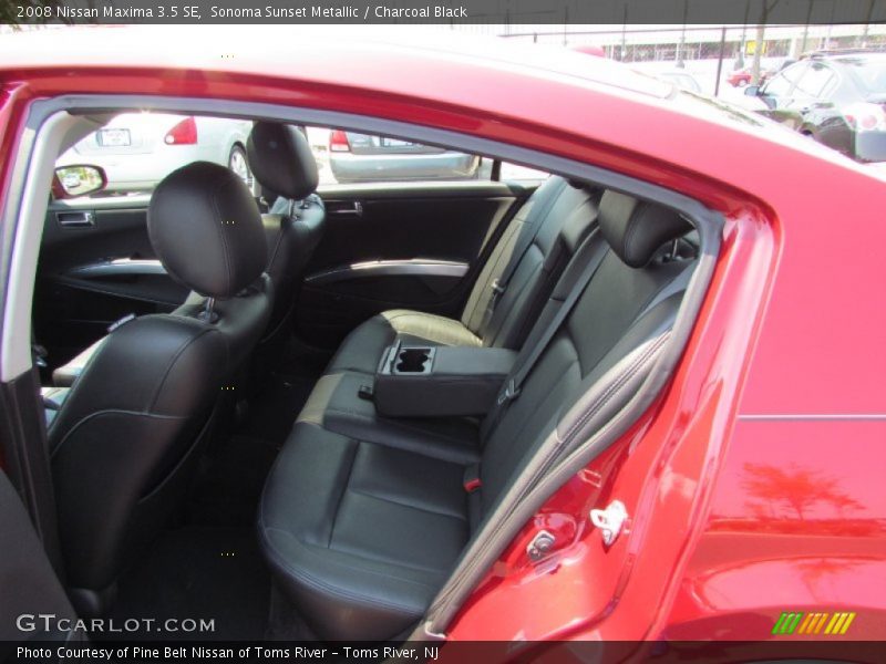 Sonoma Sunset Metallic / Charcoal Black 2008 Nissan Maxima 3.5 SE
